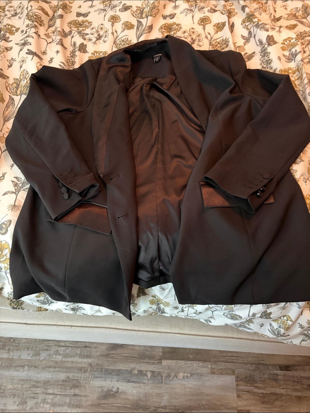 Torrid Classic Black Blazer - Tailored Open Front